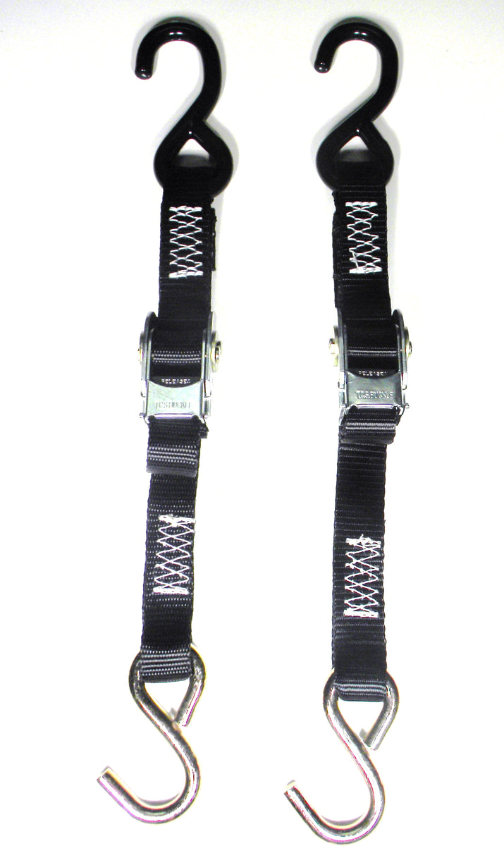 Rod Saver Mini Retractable Tie Down - 50" - Pair [RT50
