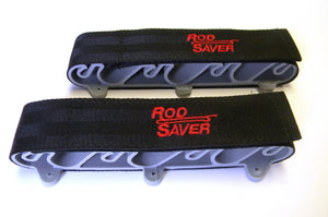 Rod Saver SM4 - Cinghie Porta Canne Da Pesca Verticali Con Gomma - Per 4 Canne - Foto 5